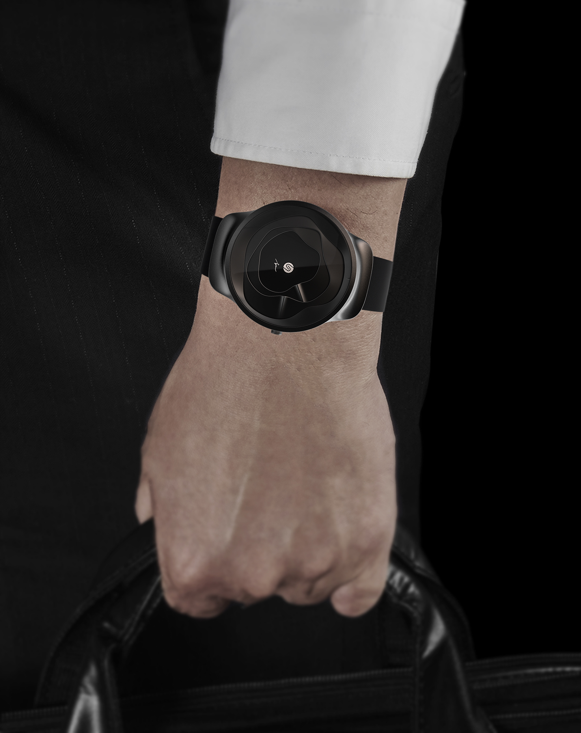 GEMIC Layer，Wrist watch，black，