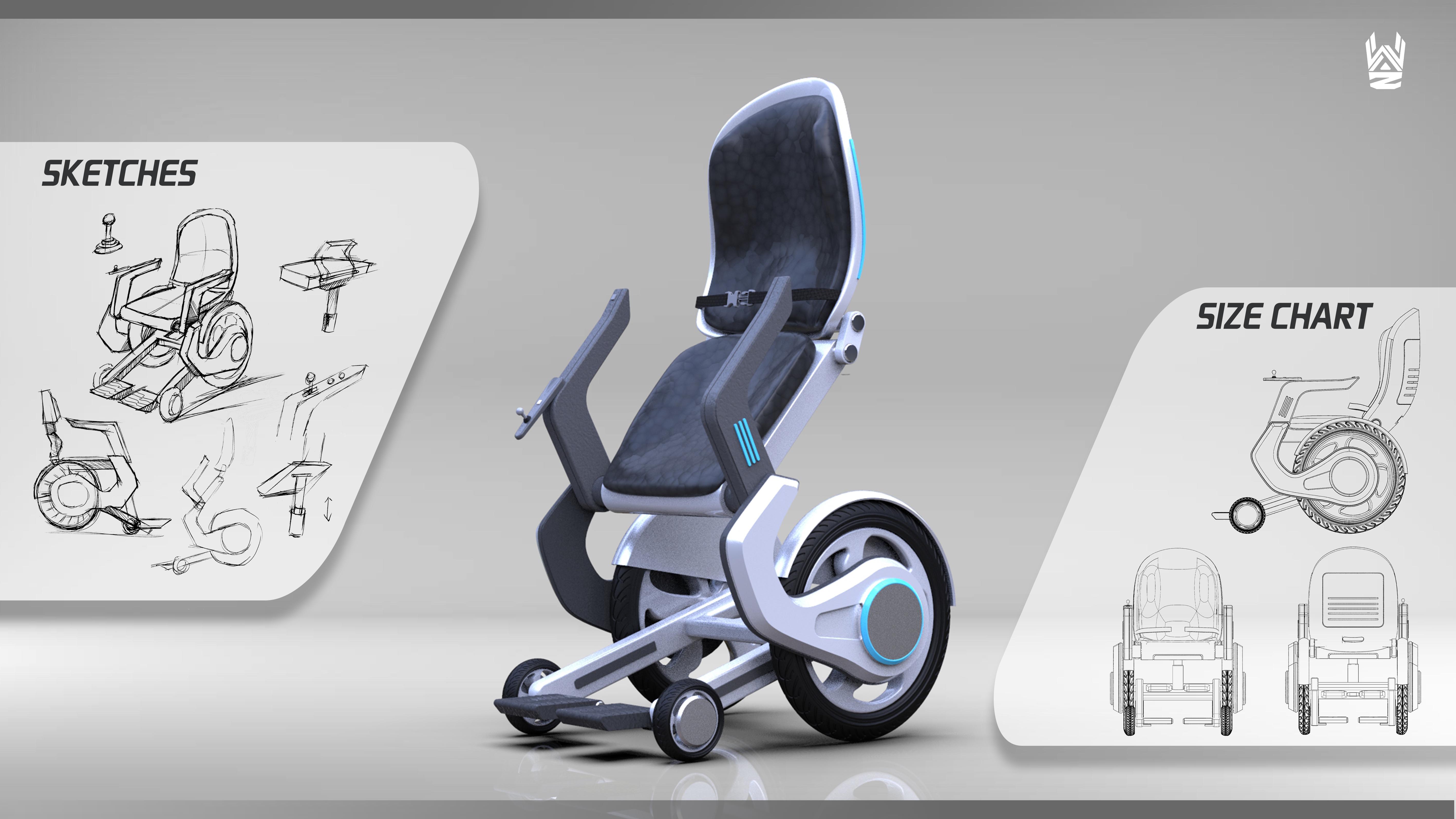 wheelchair，Transportation tools，Disabled，conceptual design，