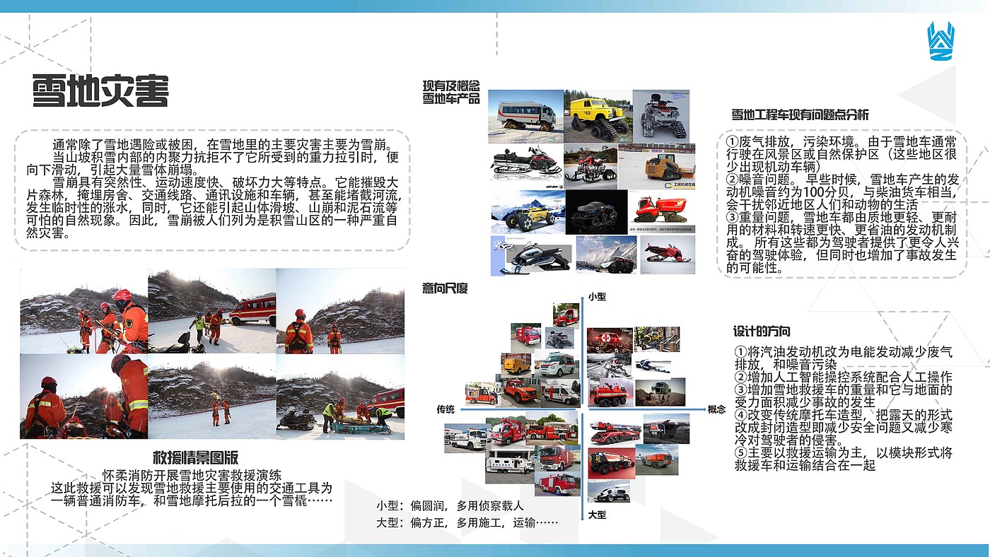 rescue，Snow，transport，vehicle，conceptual design，