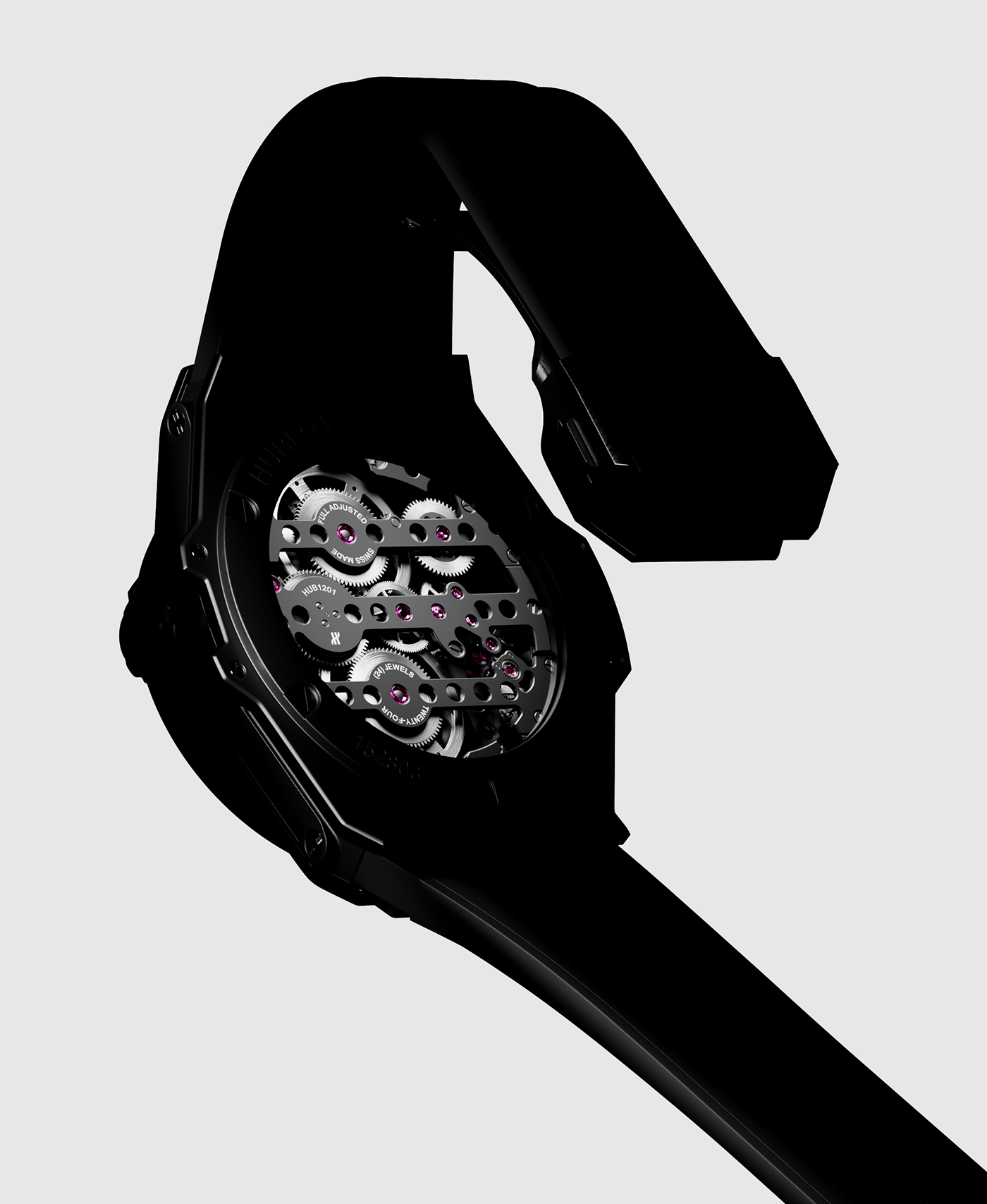 porthole，Wristwatch，Big Bang Meca-10，Wrist watch，