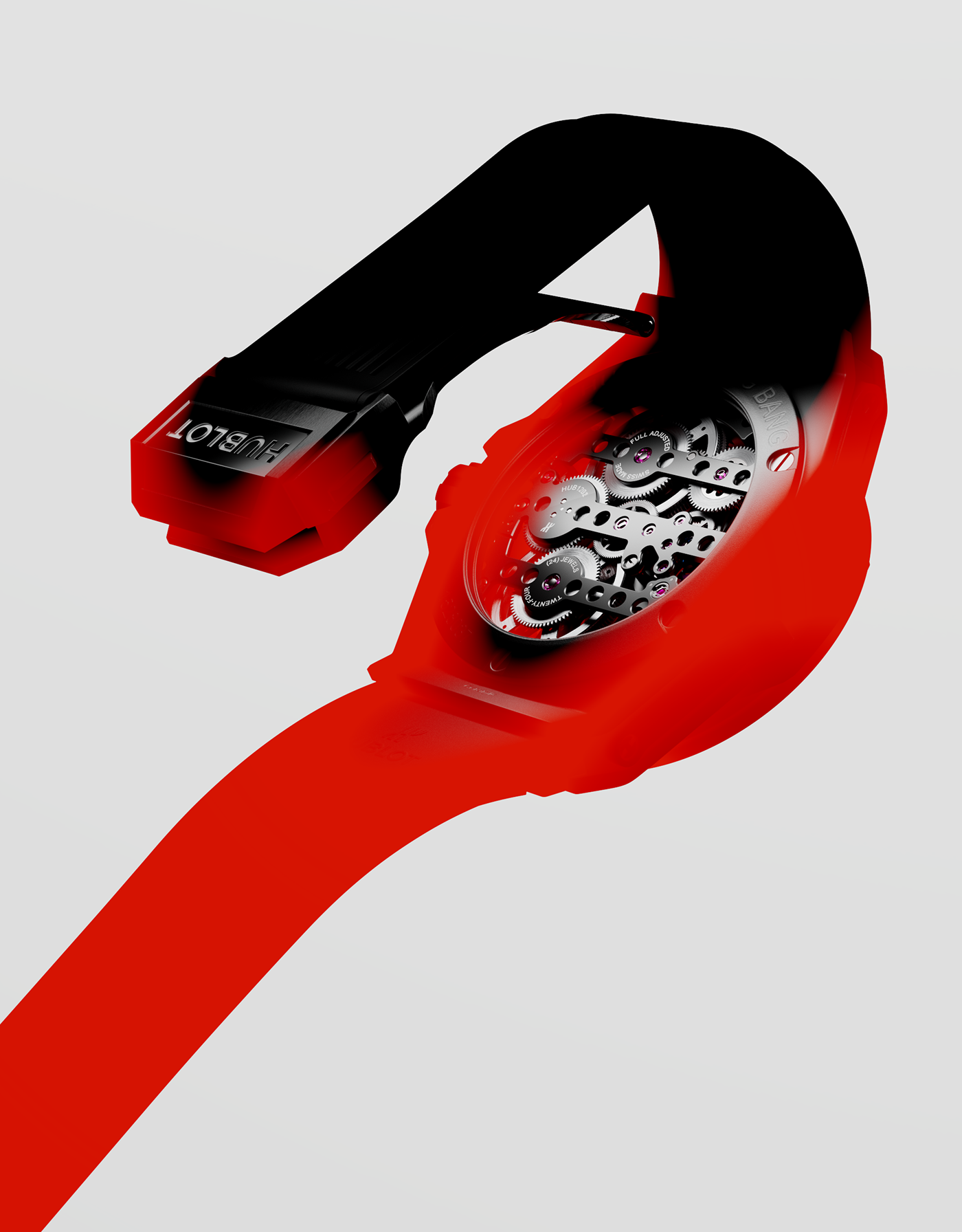 porthole，Wristwatch，Big Bang Meca-10，Wrist watch，