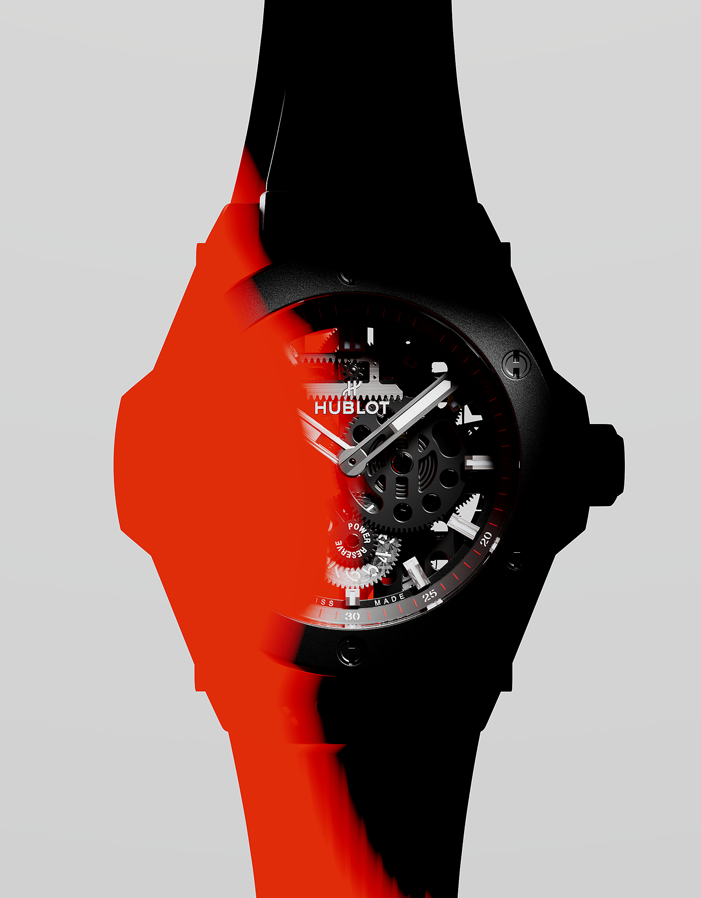 porthole，Wristwatch，Big Bang Meca-10，Wrist watch，