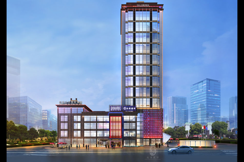 Hotel Design，Chengdu Hongzhuan，Star Hotel，