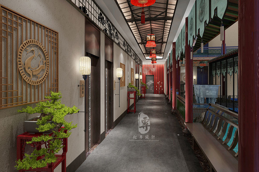 Hotel Design，Chengdu Hongzhuan，