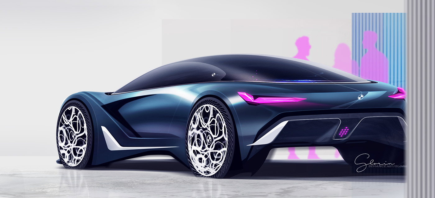 Automobile design，