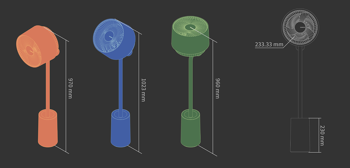 industrial design，product design，Innovative value，Household appliances，Circulation fan，Fan，Household products，