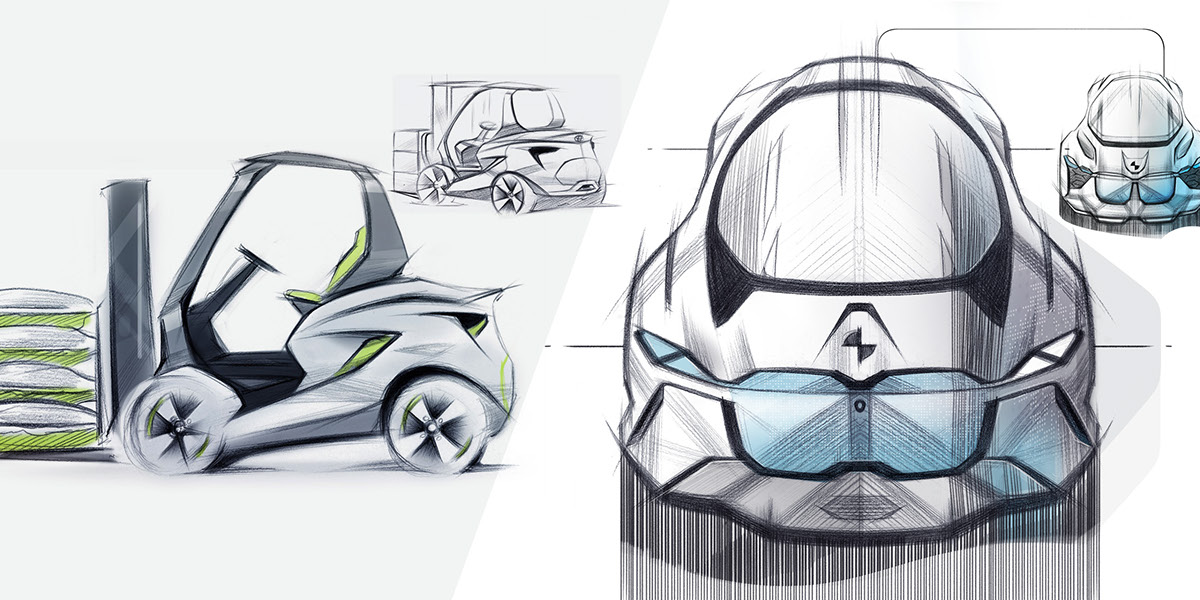 Automobile design，