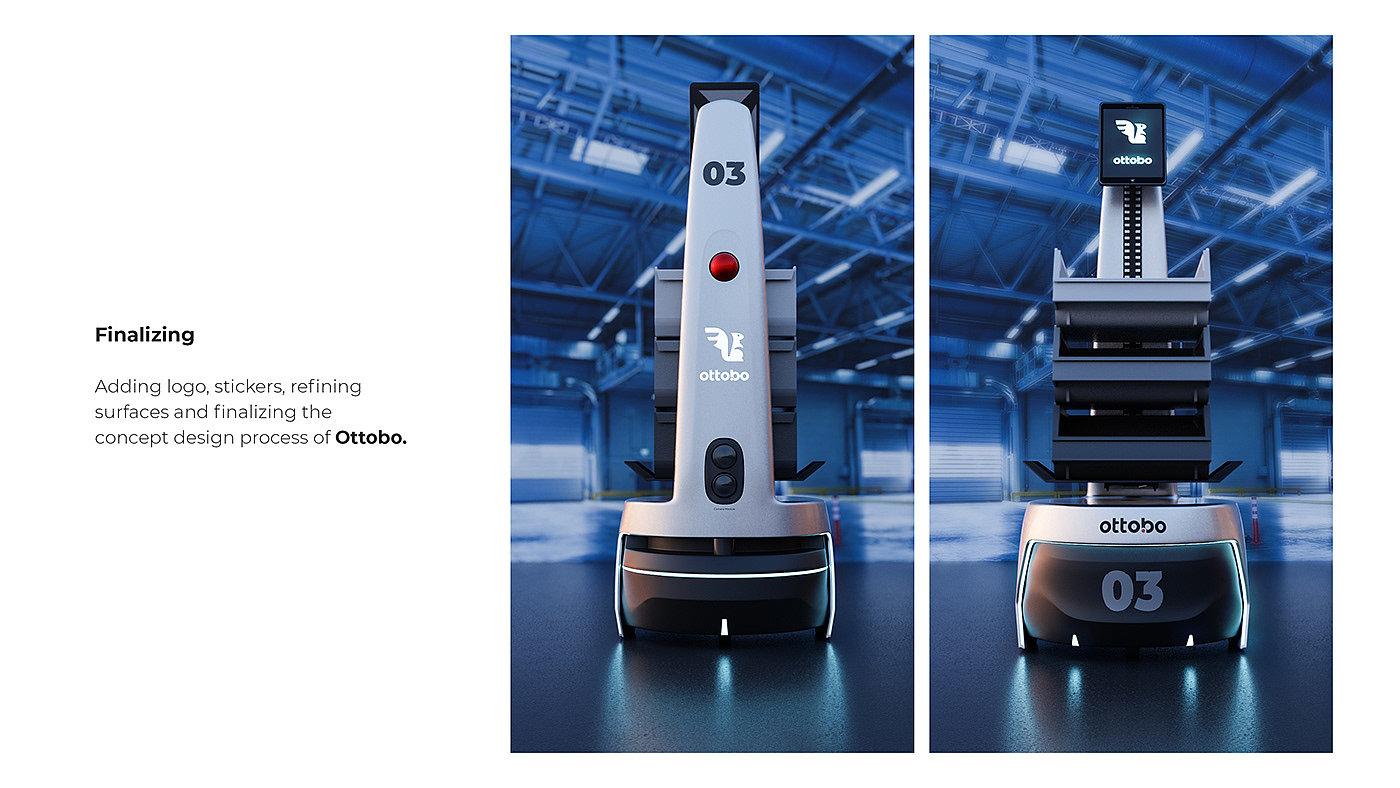 Ottobo Robotics，机器人，概念设计，人工智能，