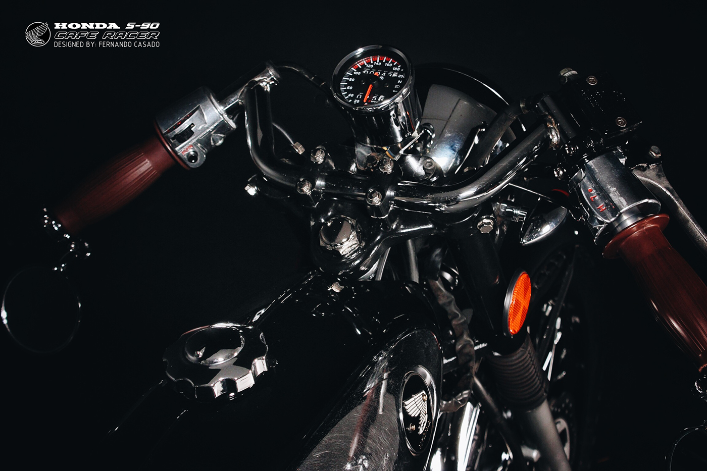 Motorcycle design，Retro locomotive，