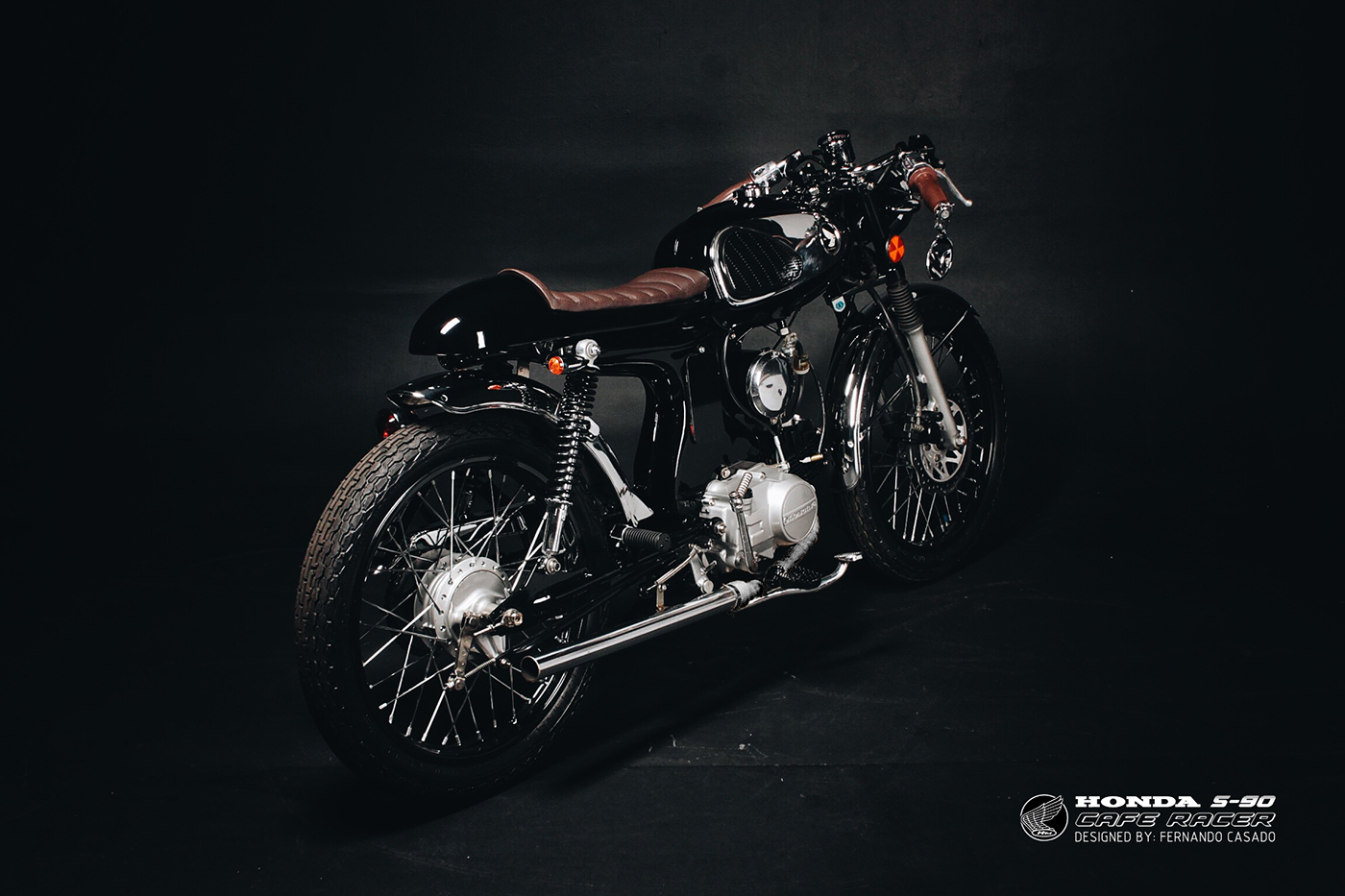 Motorcycle design，Retro locomotive，