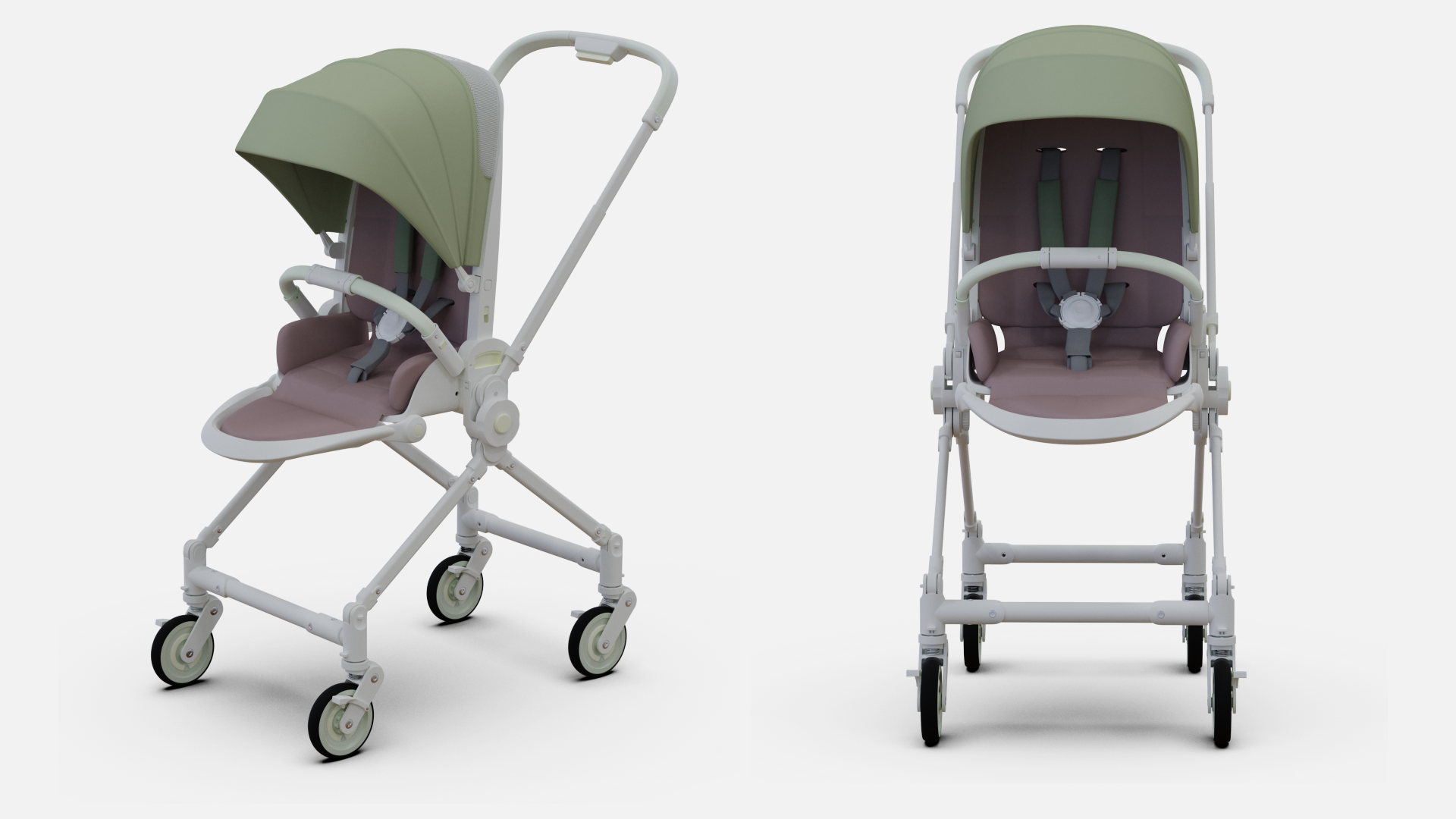 industrial design，product design，Design of mother and baby products，baby carriage，Stroller，Walker，