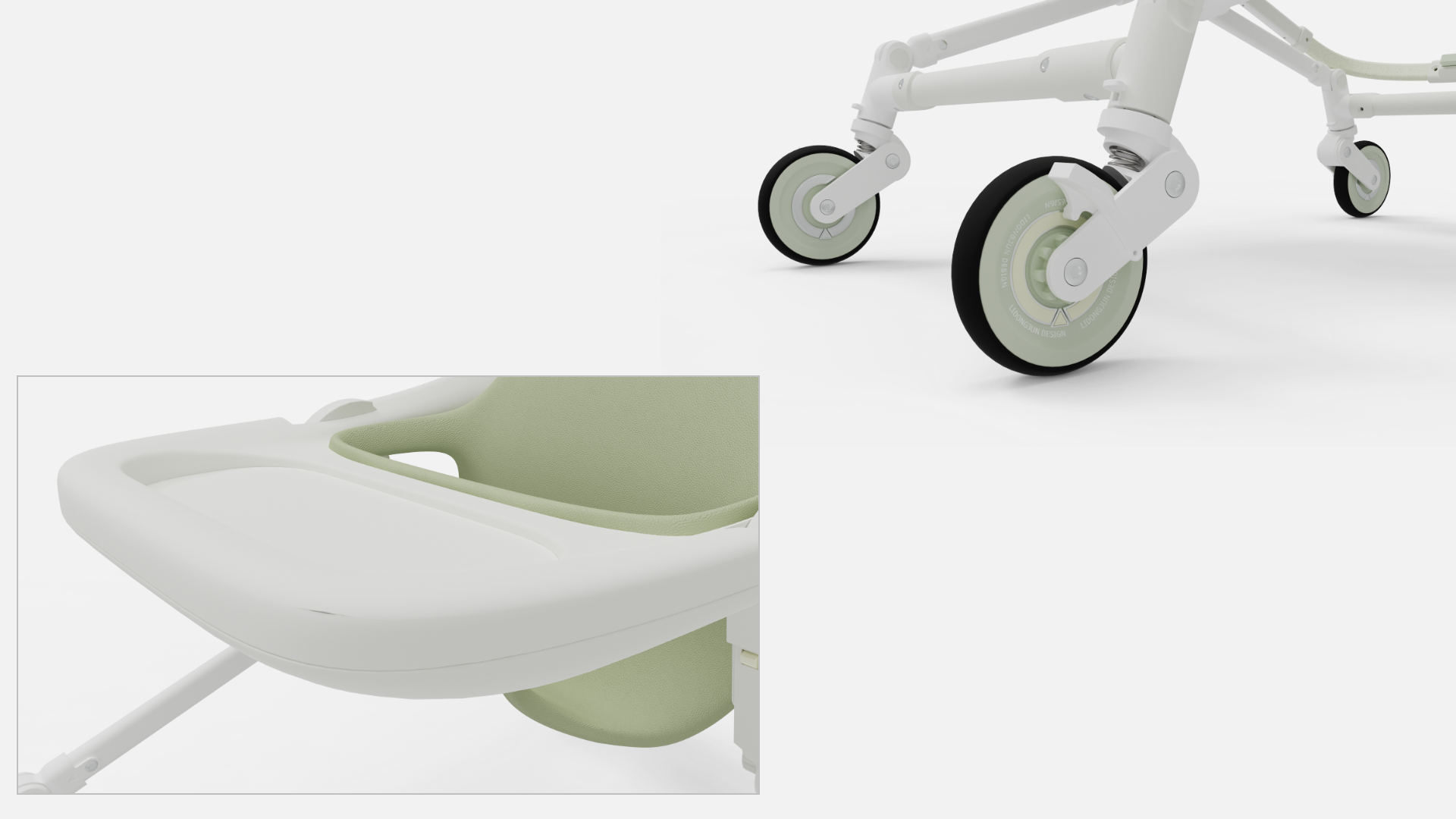 industrial design，product design，Design of mother and baby products，baby carriage，Stroller，Walker，