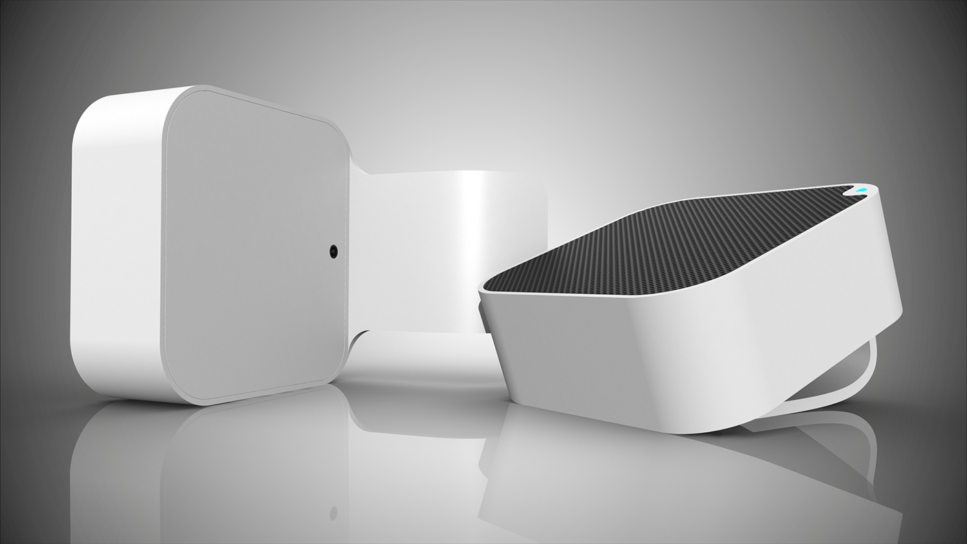 BentIt，black and white，Bluetooth，speaker，
