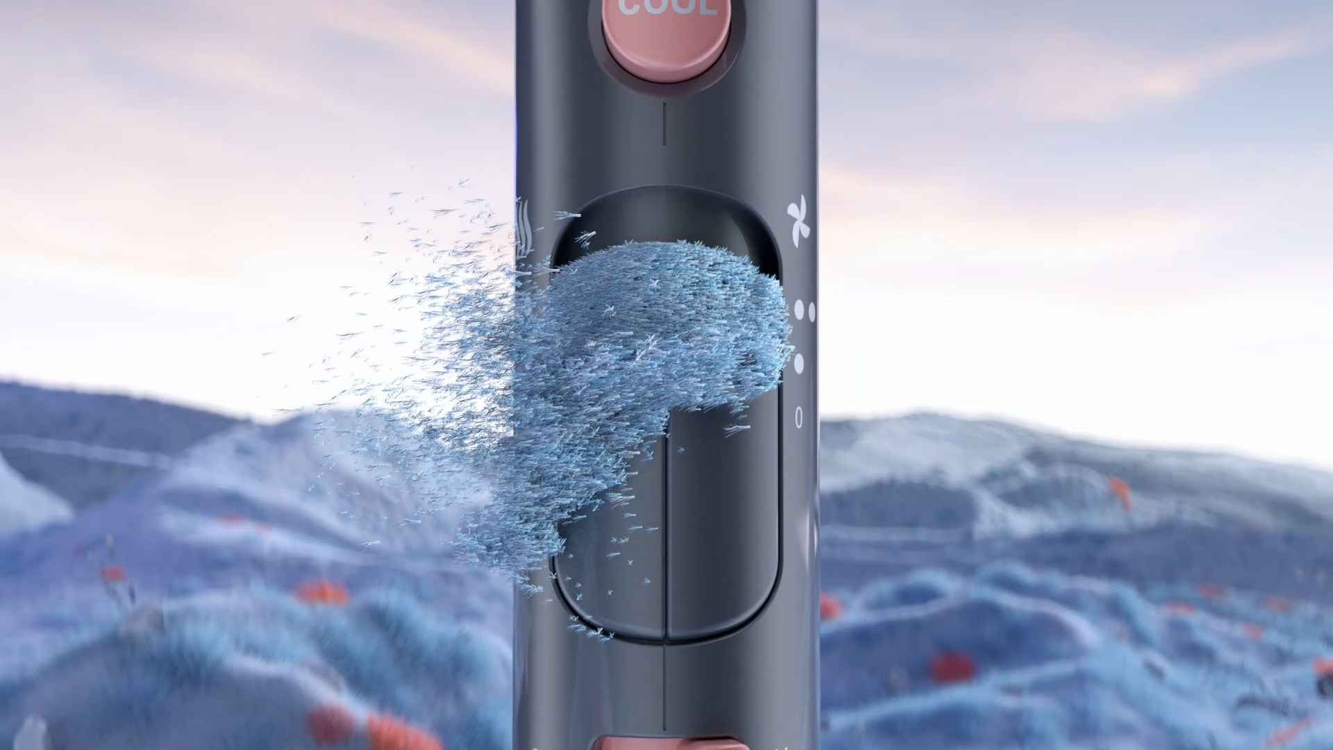 hair drier，Product video，dynamic design ，CG video，