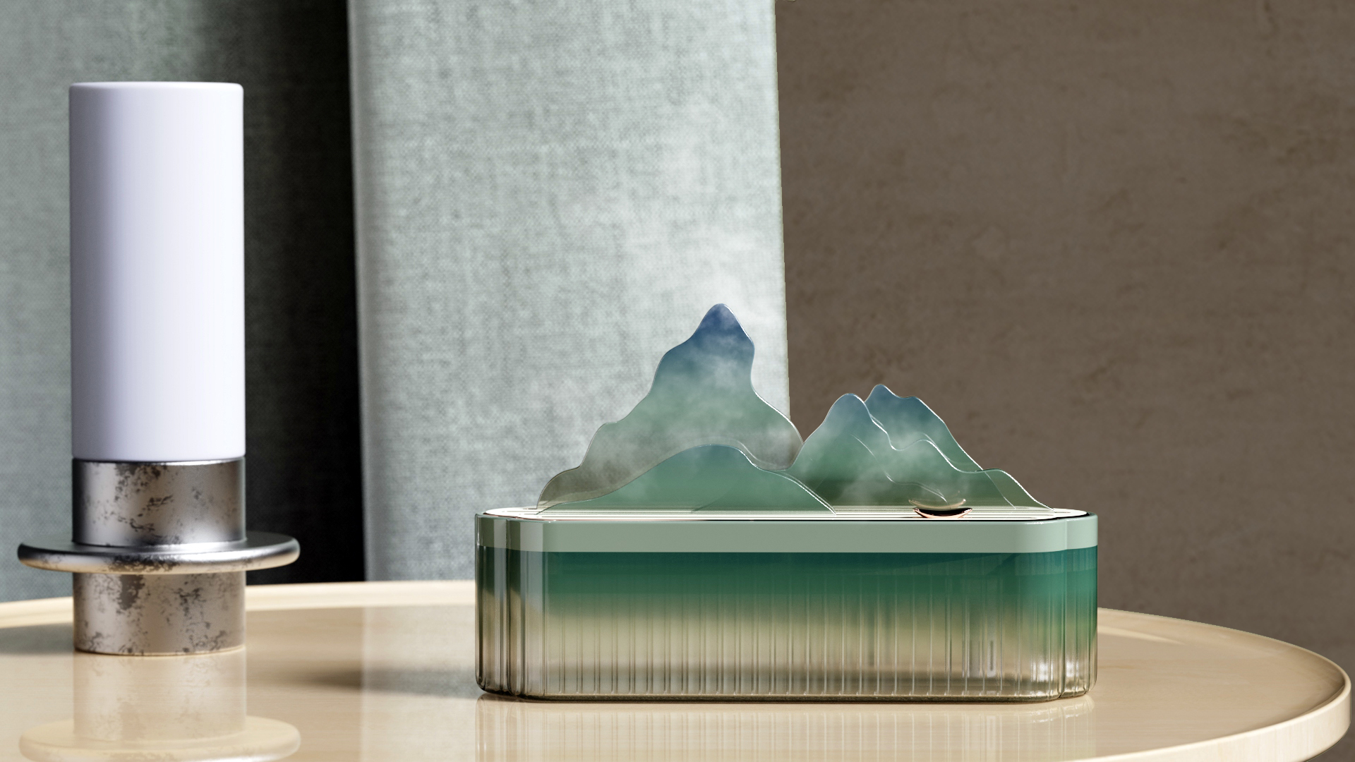 Aromatherapy machine，vase，Tea cup，notebook，Aesthetics of Song Dynasty，