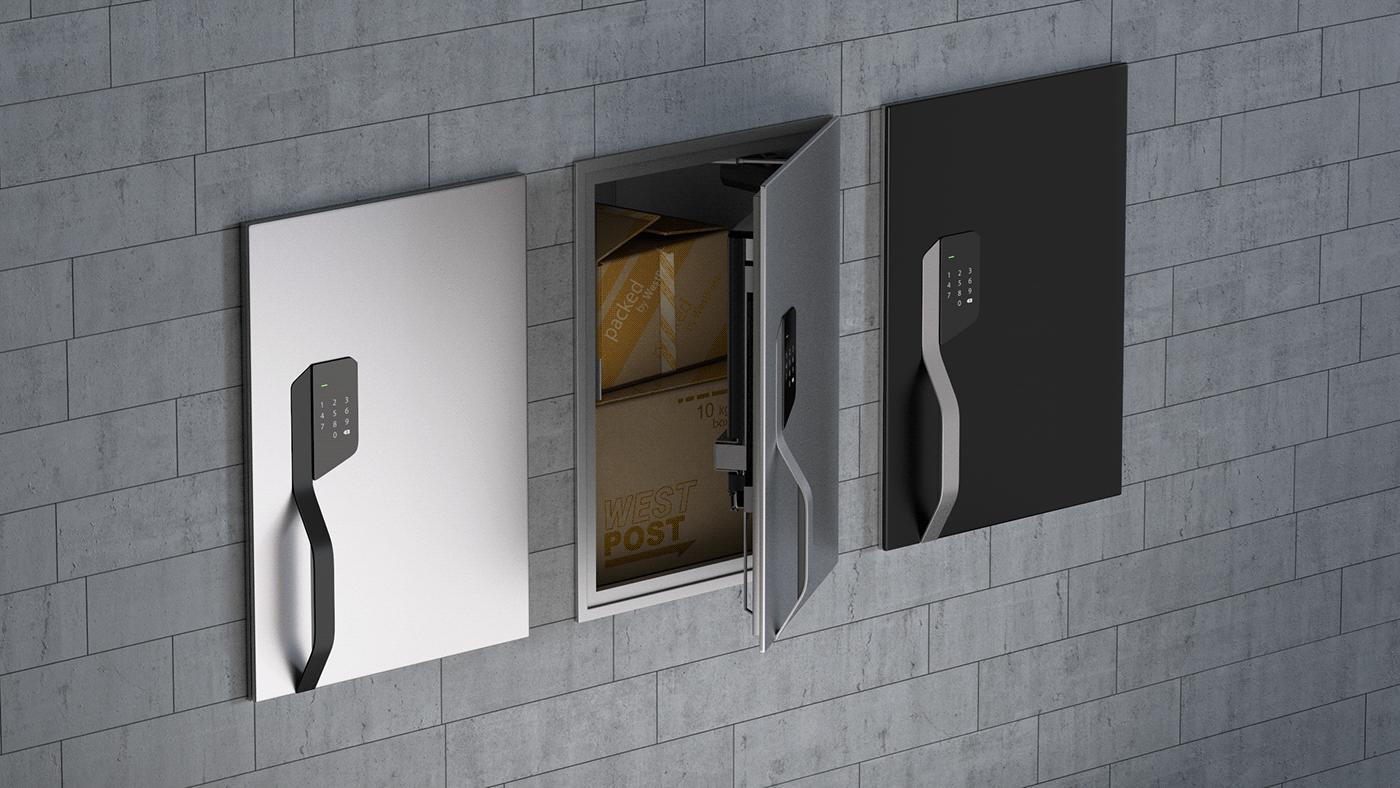 Smart post and deliv，Smart Post，Express box，