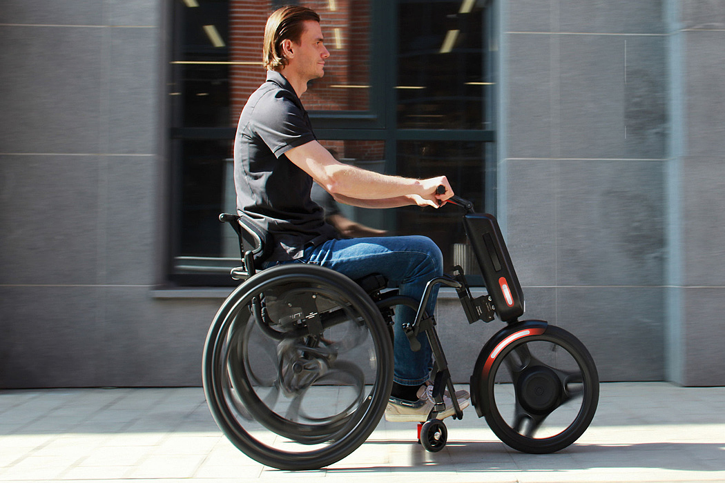 wheelchair，Medical equipment，originality，UNAwheel Maxi，