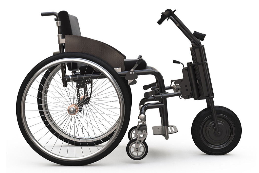 轮椅，医疗设备，创意，UNAwheel Maxi，