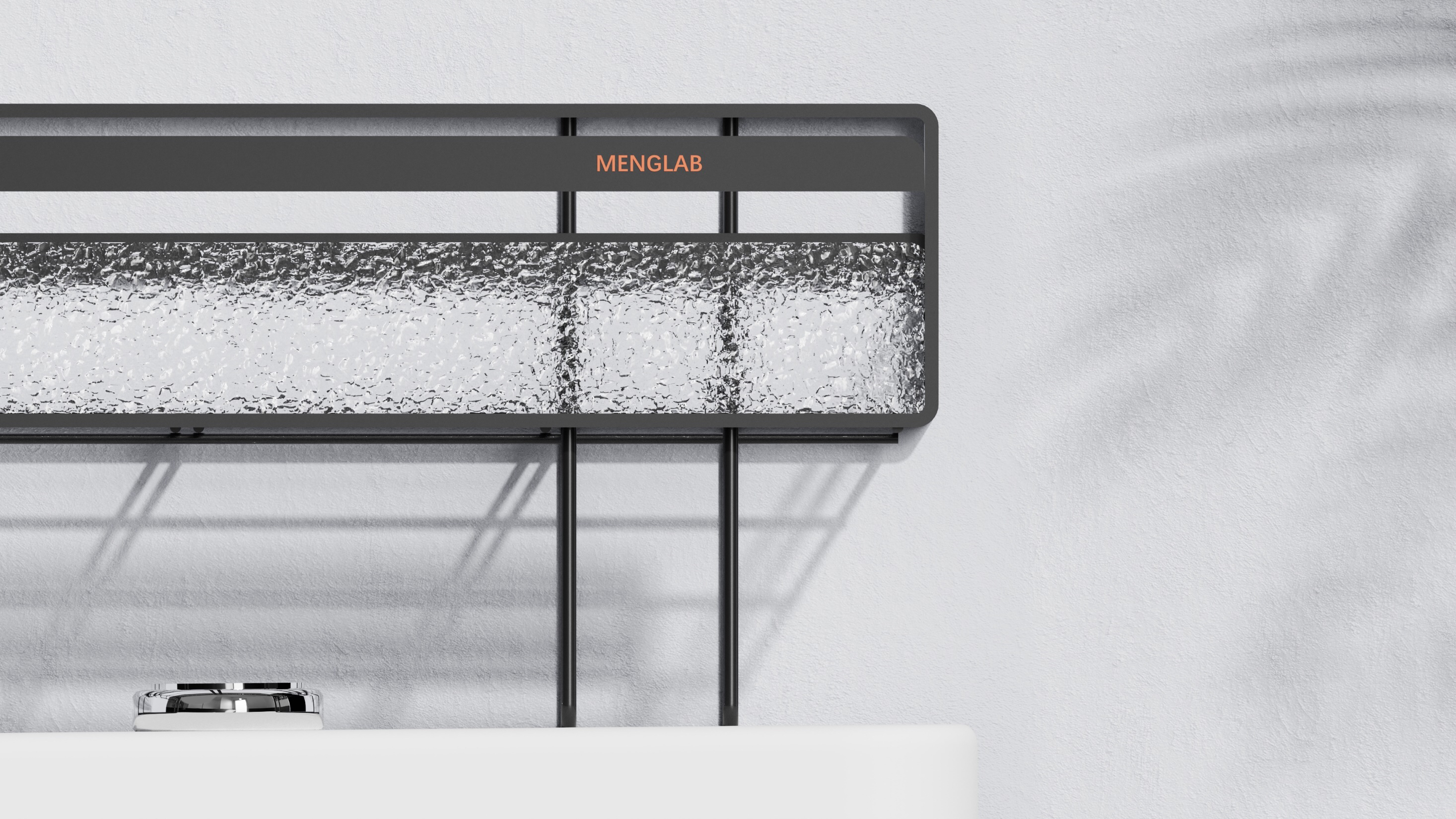 Toilet Storage Rack，Bathroom glass shelf ，Toilet rack，