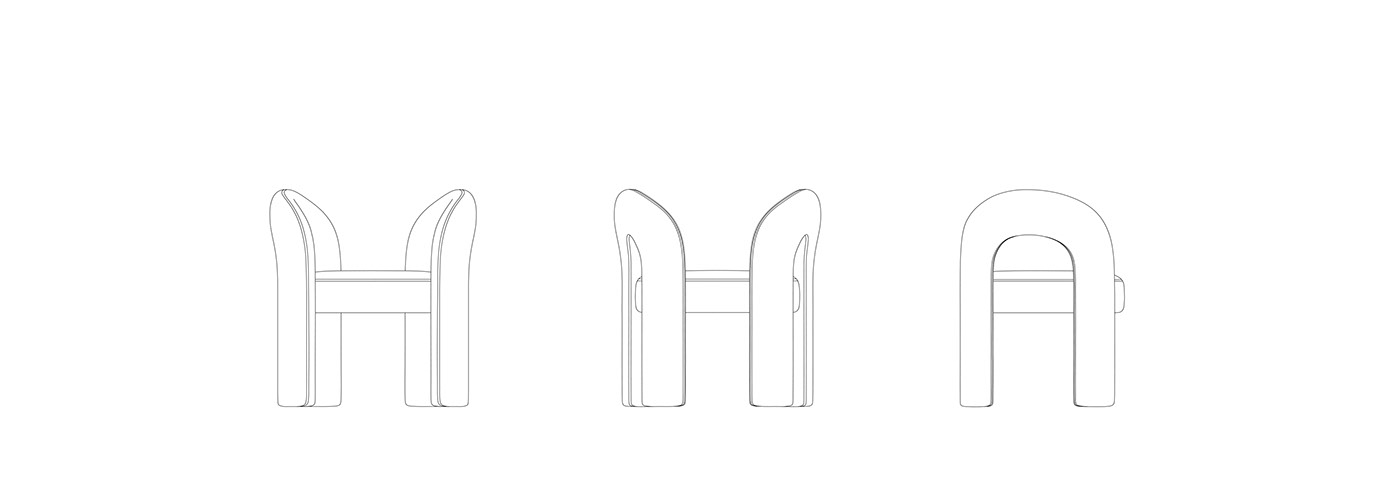 Silvana stool v04，furniture，chair，stool，