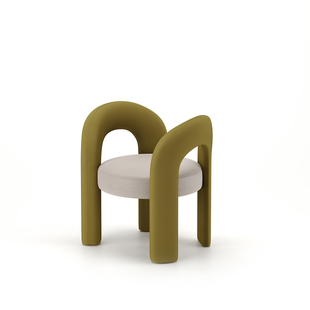Silvana stool v04，家具，椅子，凳子，