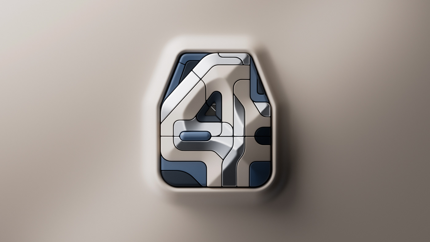 36daysoftype，3D art，graphic design ，industrial design，