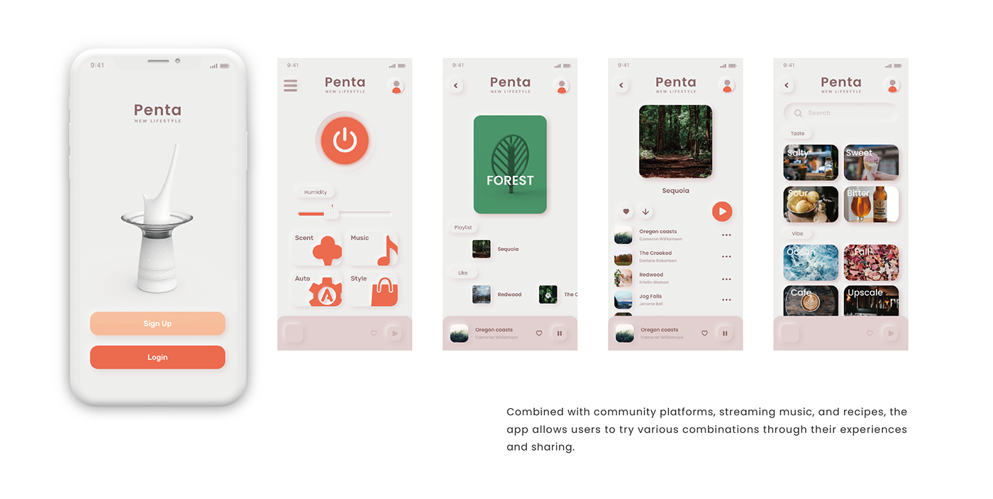 Penta，tableware，