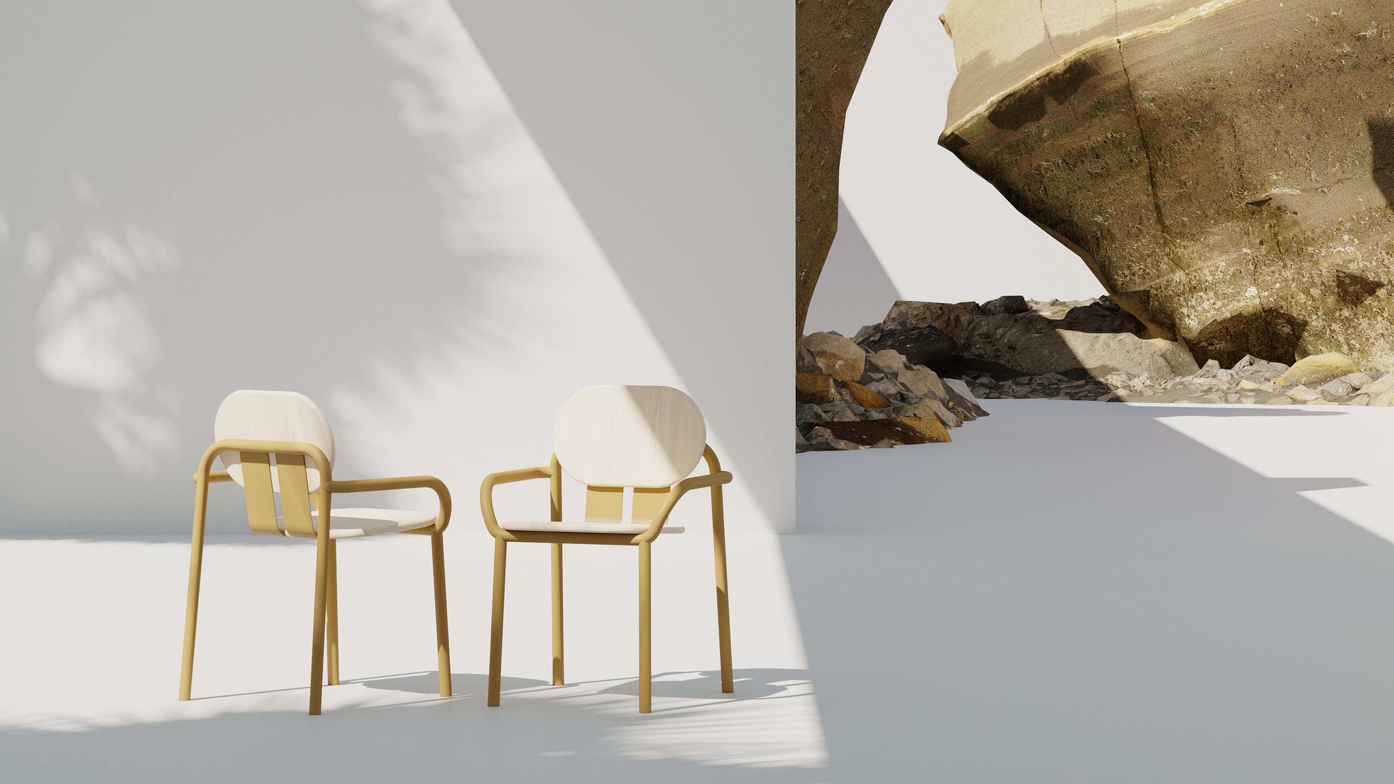 Desert，furniture，stool，chair，Table，