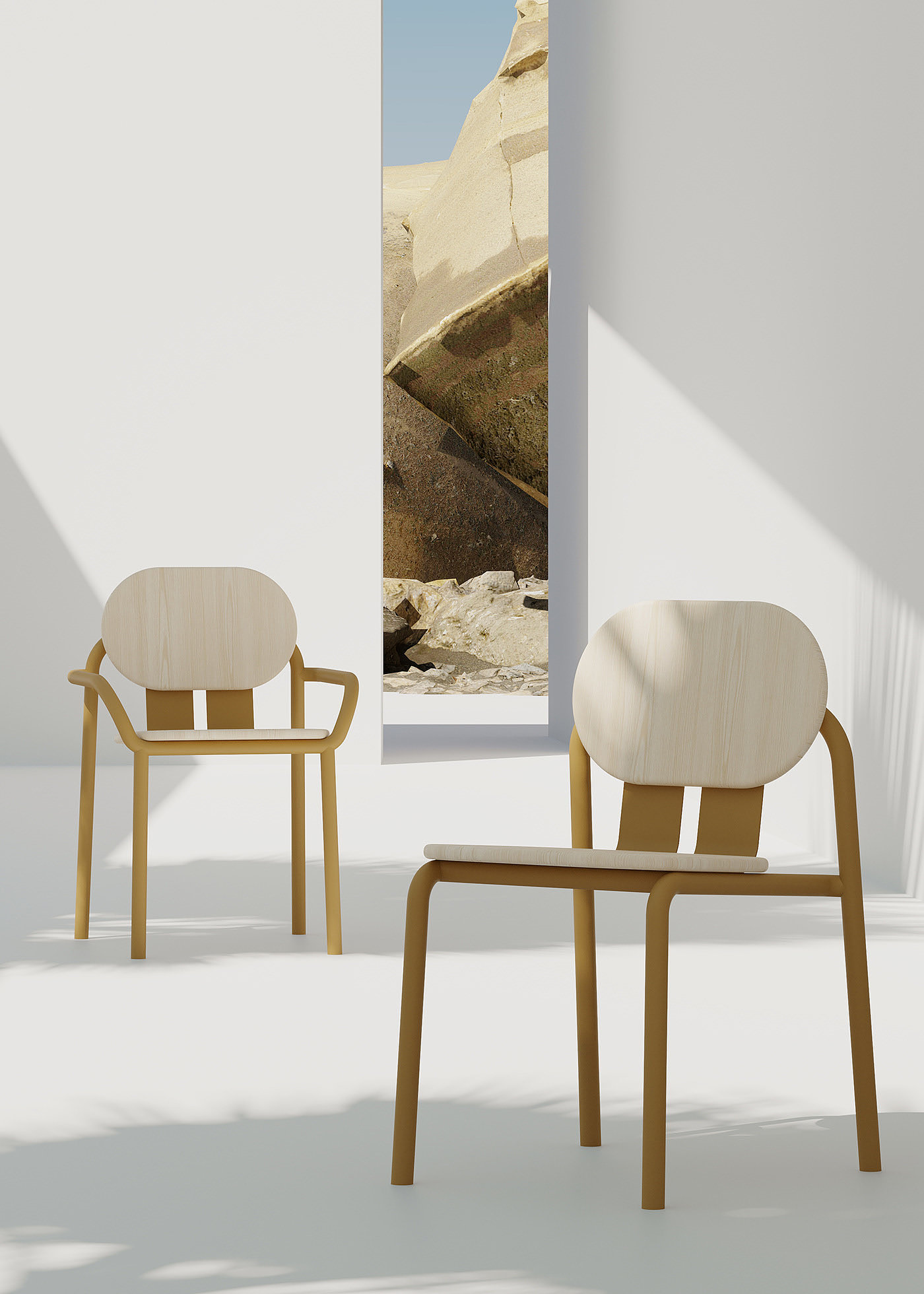 Desert，furniture，stool，chair，Table，