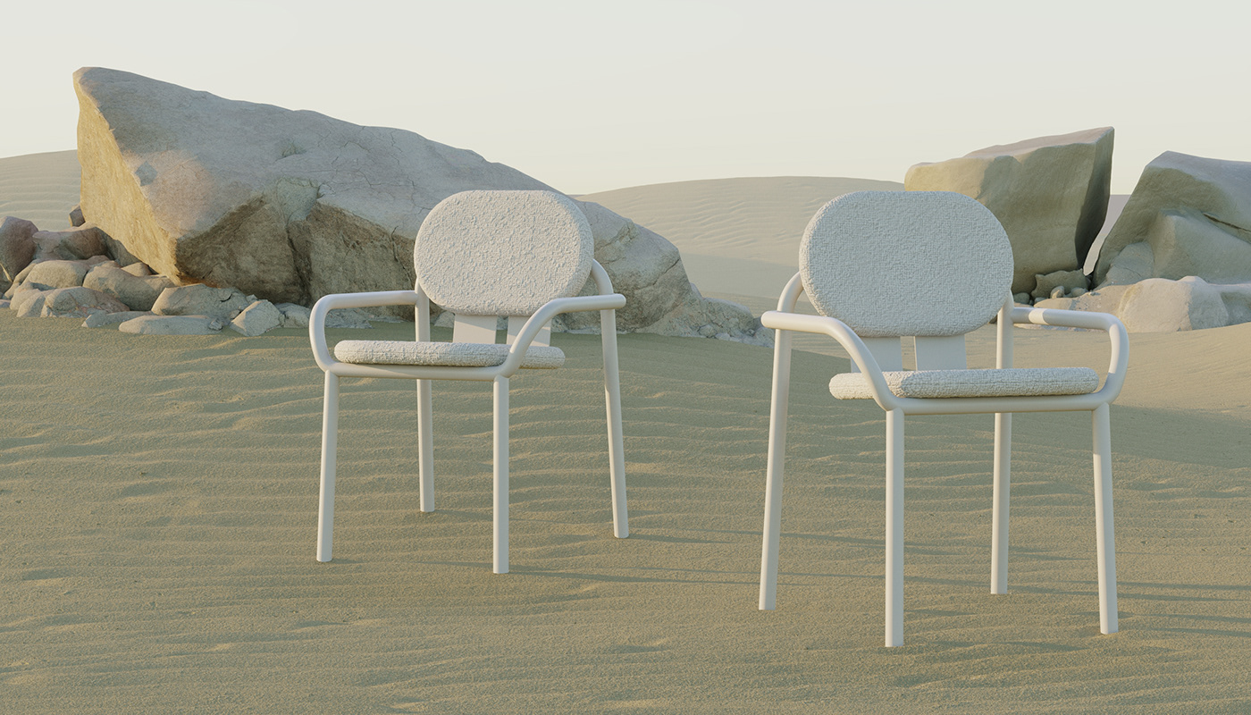 Desert，furniture，stool，chair，Table，
