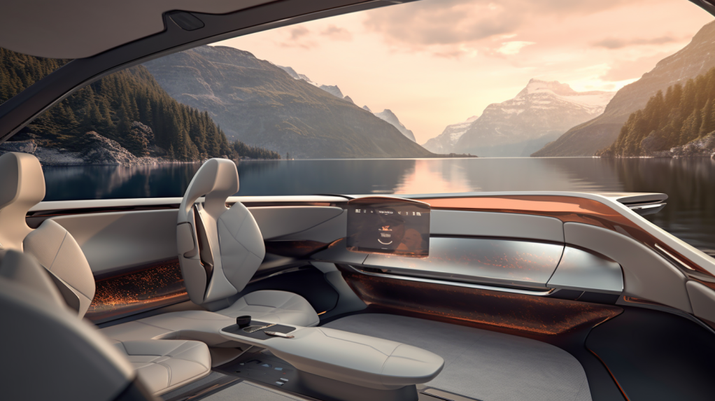 Interior，vehicle，conceptual design，