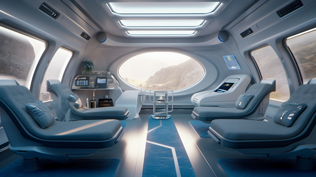 Interior，vehicle，conceptual design，