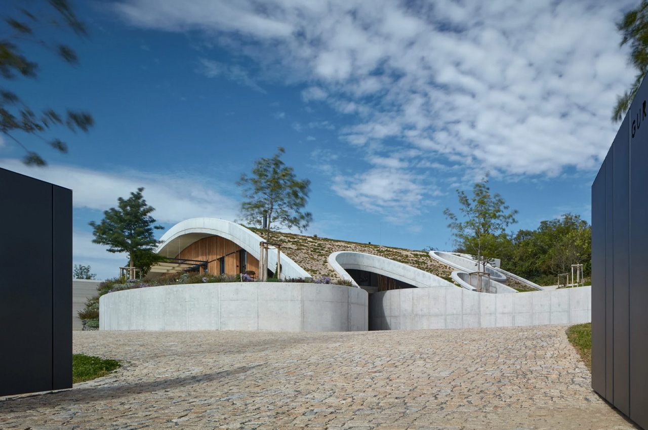 Winery，building design，Gourdo Winery，