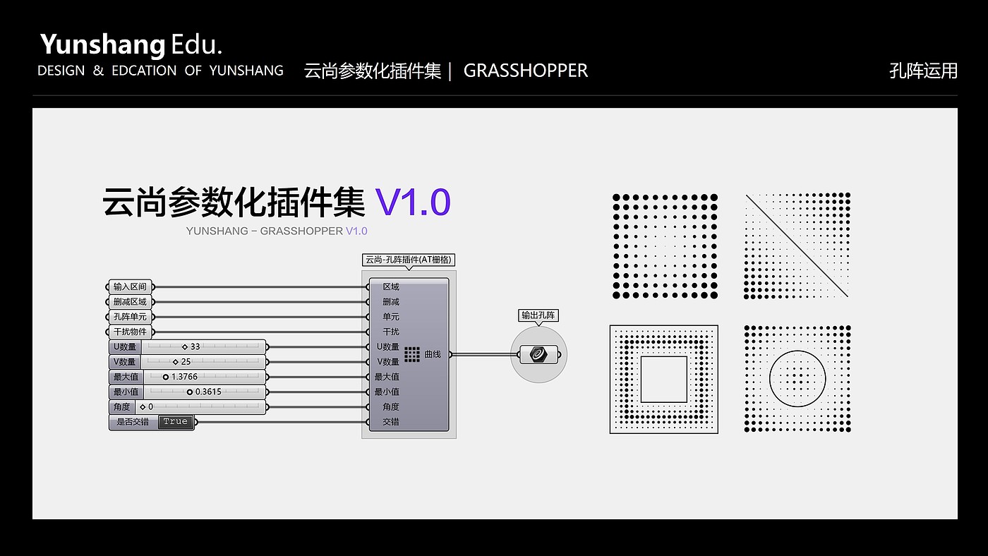 industrial design，product design，Parametric design，Parameterization，Product mesh，rhino，grasshopper，