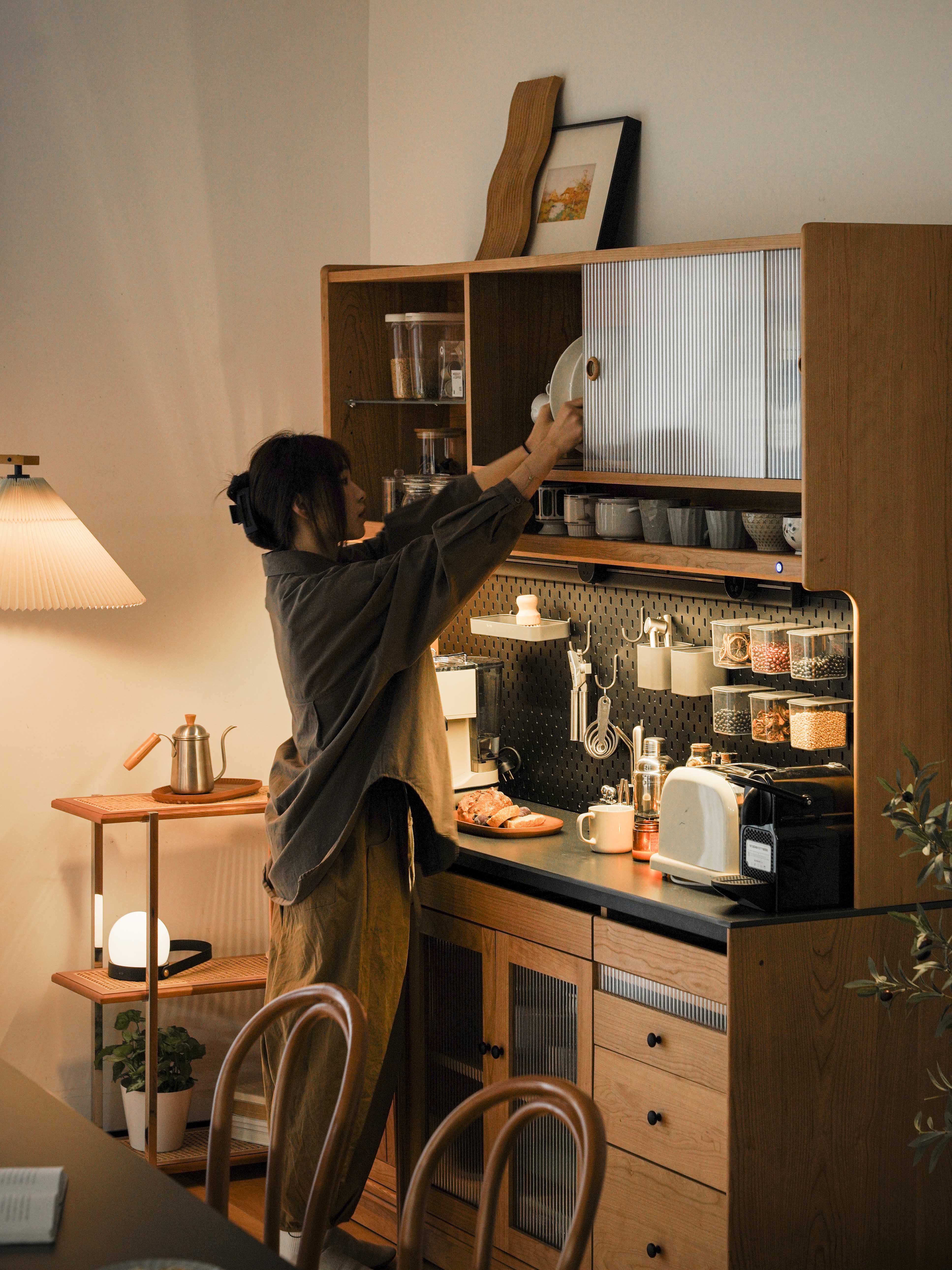 furniture design ，Solid wood furniture，Original design，Sideboard，