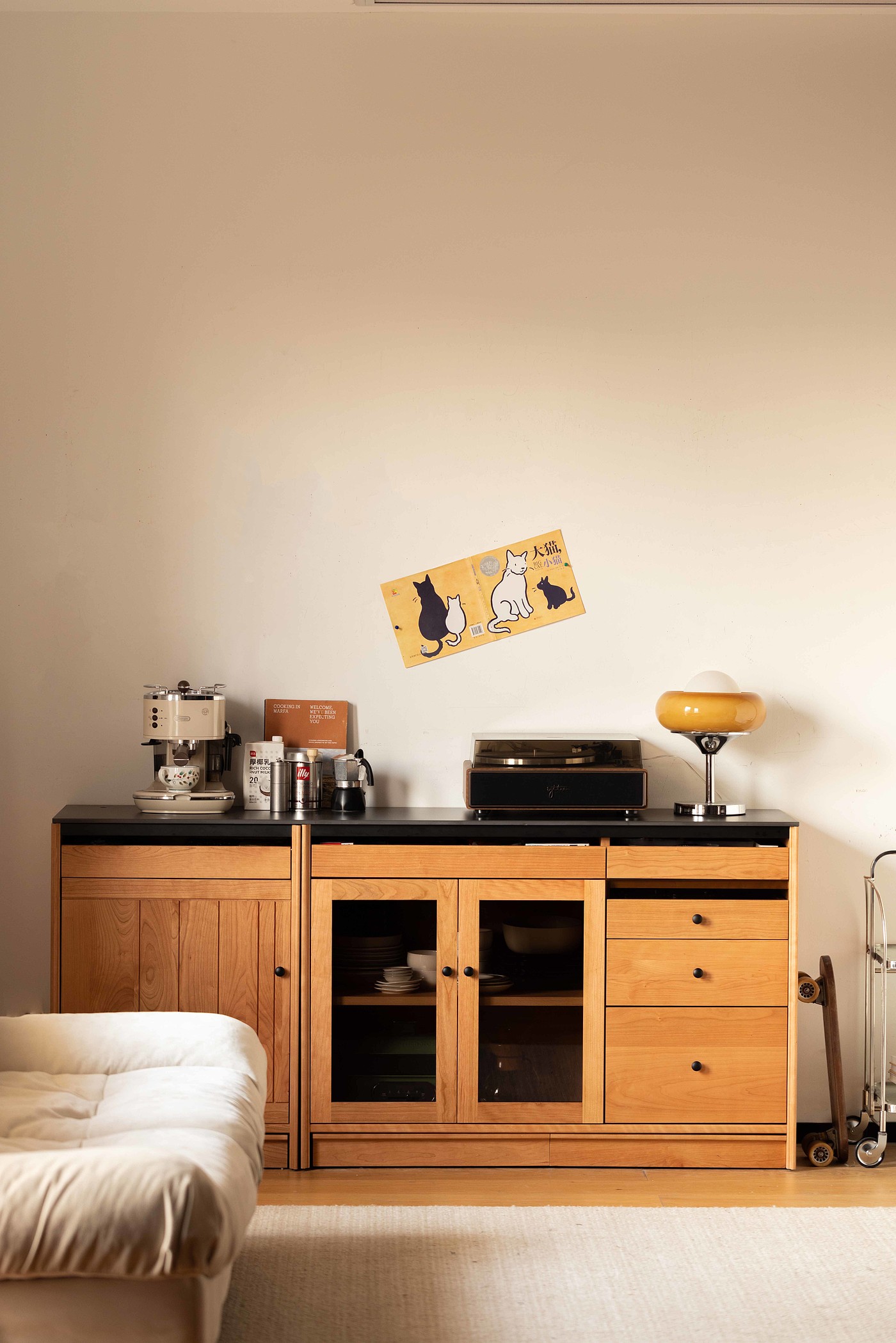 furniture design ，Solid wood furniture，Original design，Sideboard，