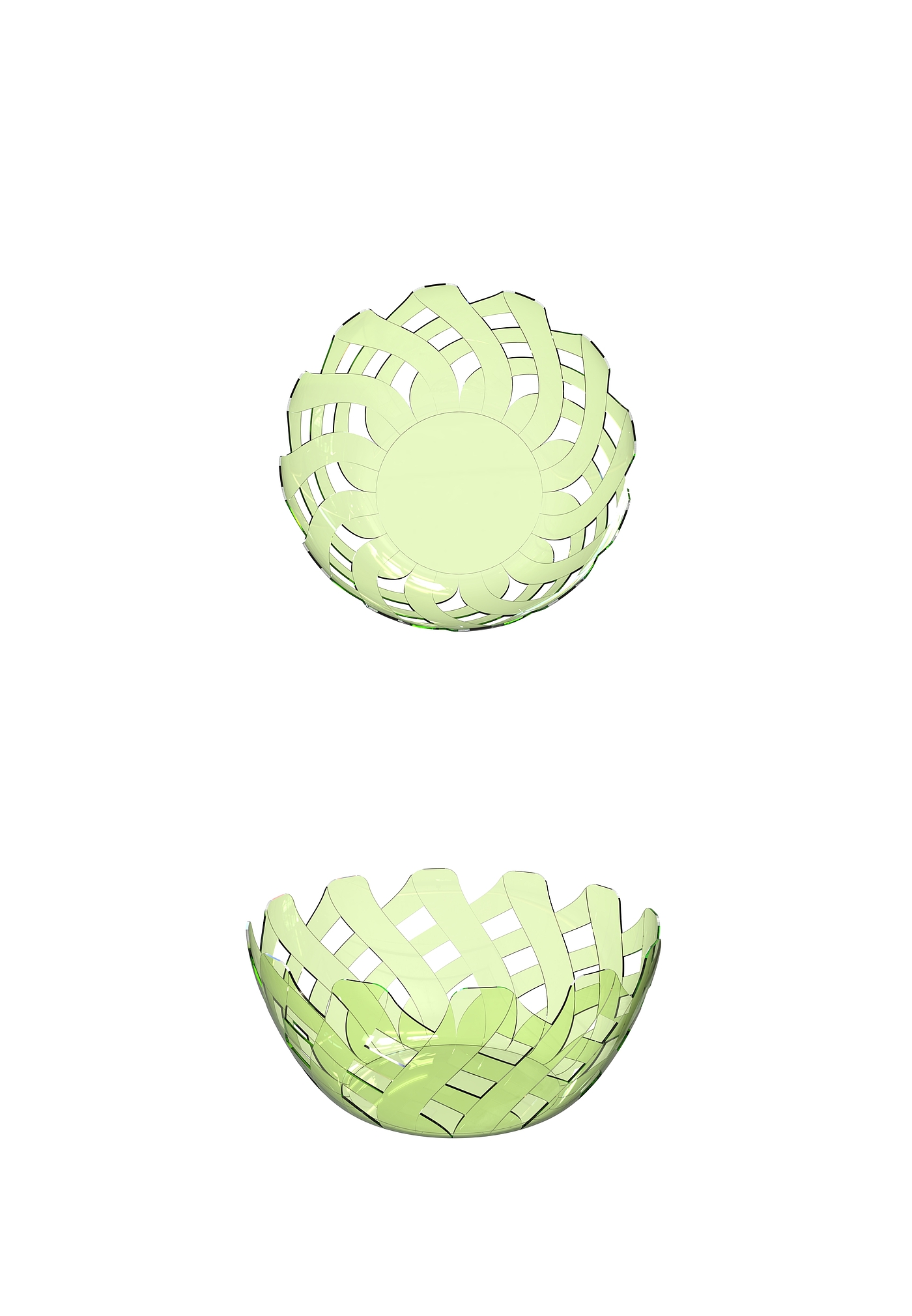 Fruit plate，product design，Household goods，