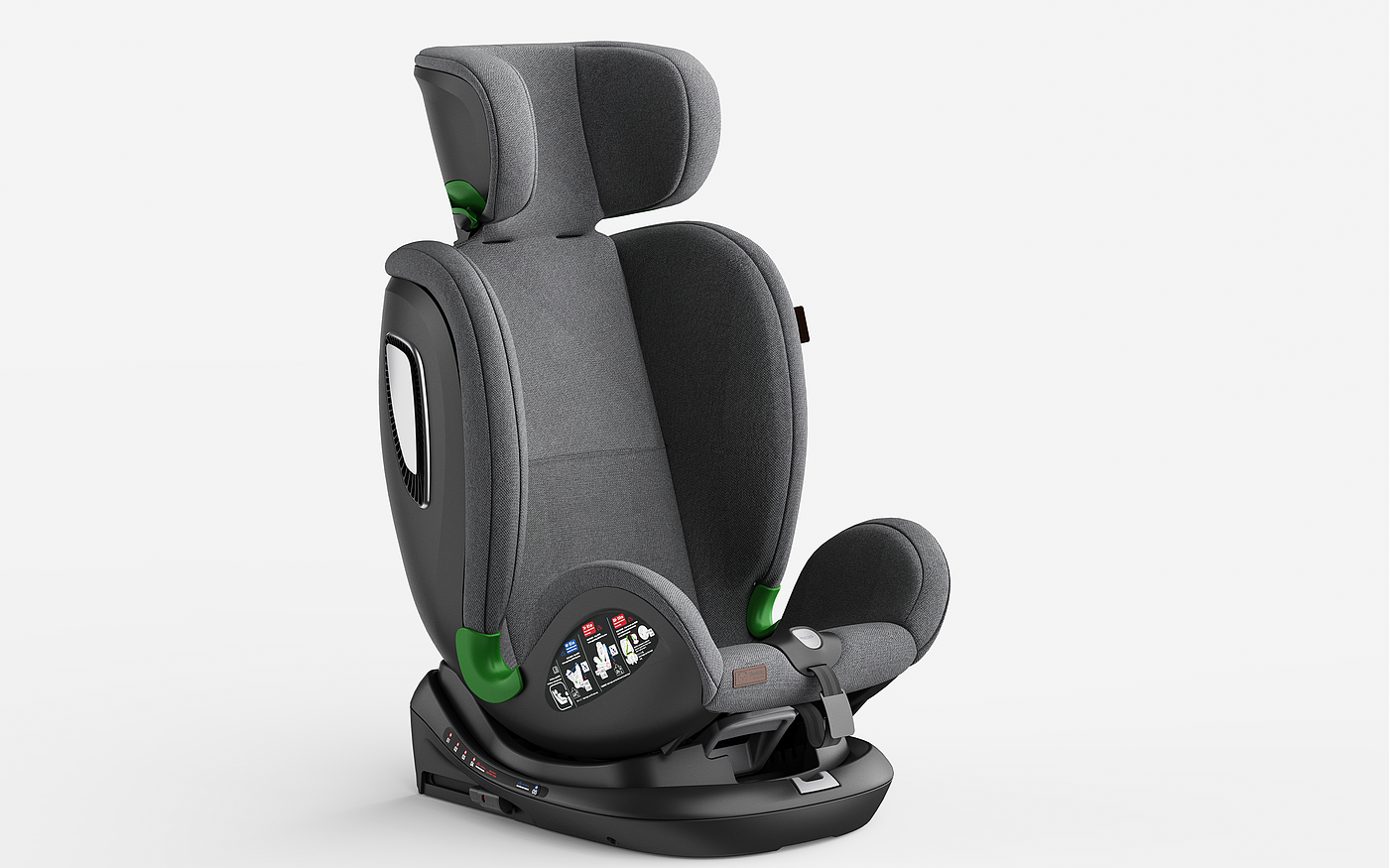 Child mother and baby，Safety seat，Product rendering，E-commerce details，