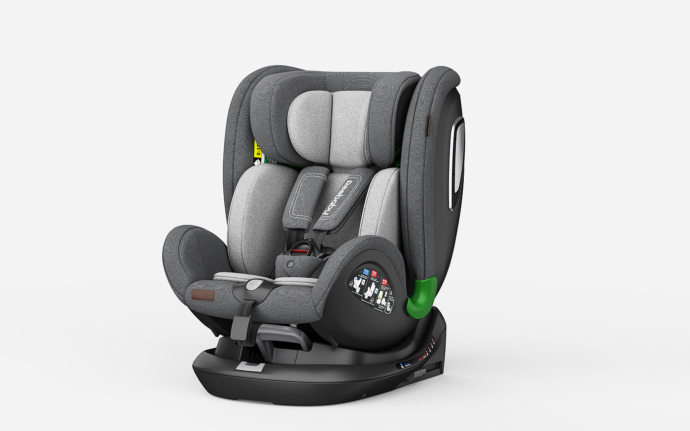 Child mother and baby，Safety seat，Product rendering，E-commerce details，