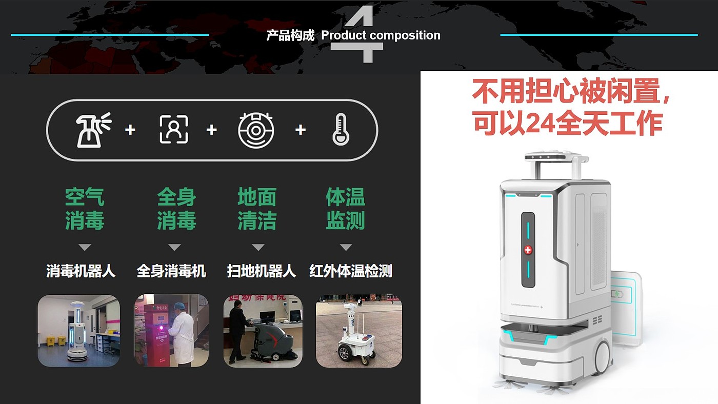 Cleaning robot，Disinfection machine，Medical products，Public Health，