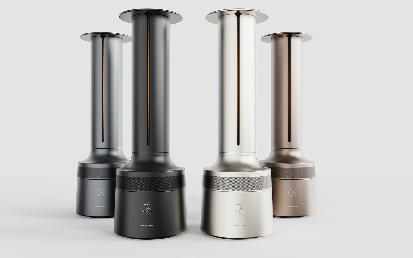 air cleaner，product design，industrial design，Rhinoceros modeling，keyshot，