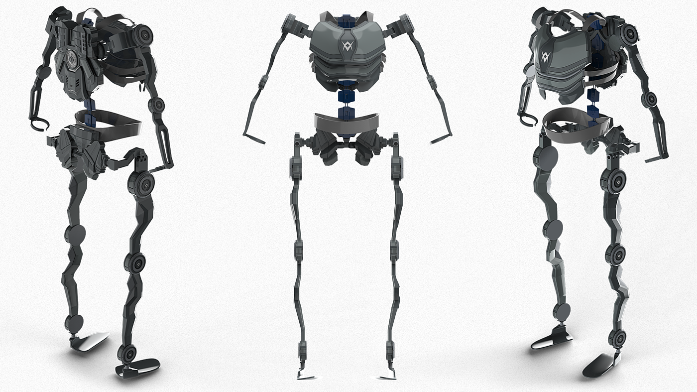 Exoskeleton，individual combat，UAV，Mechanics，future，