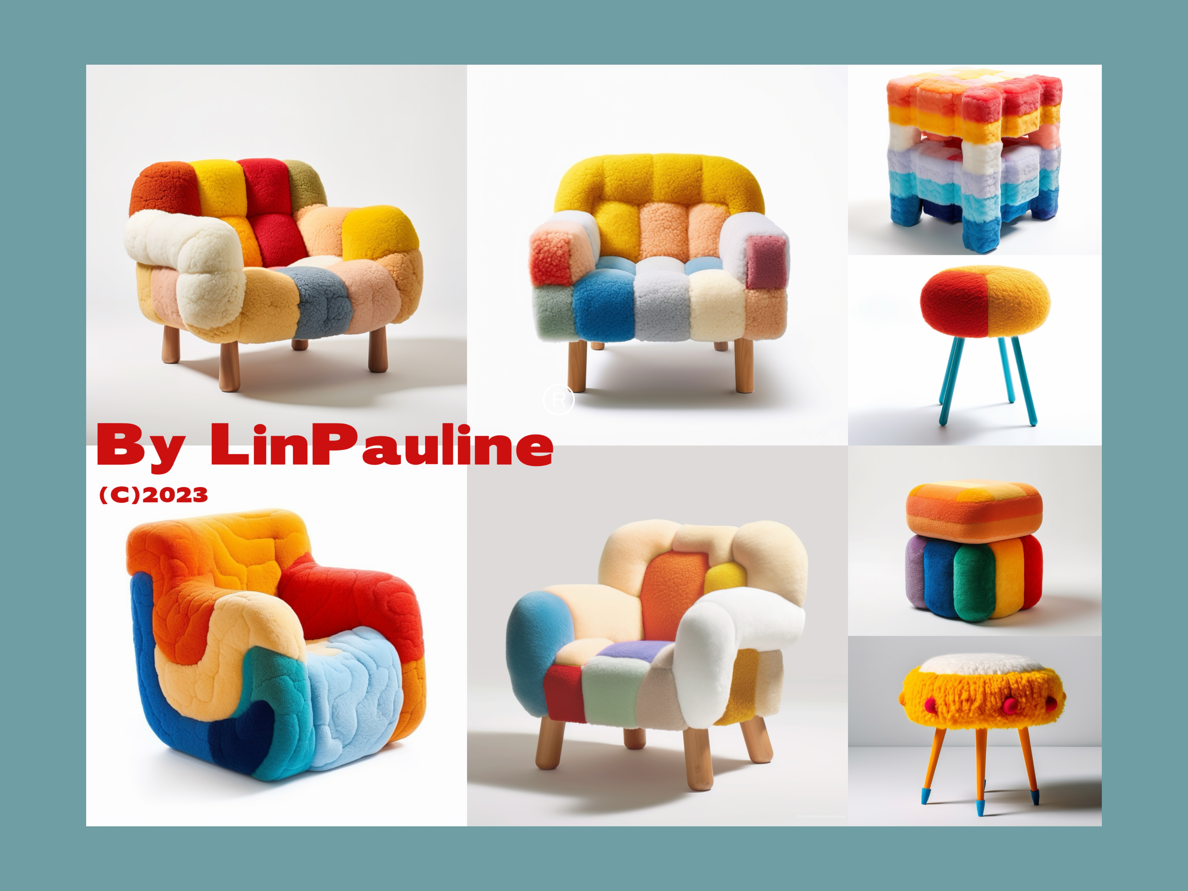 furniture design ，sofa，stool，