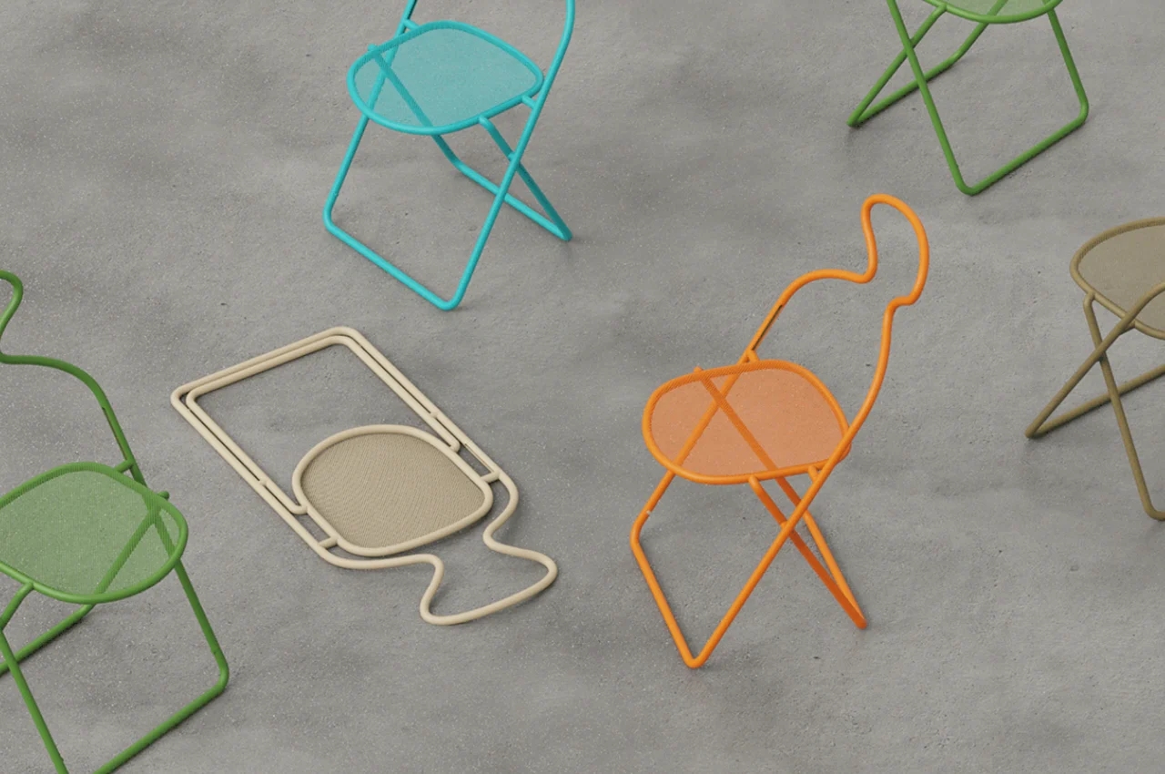 Venus，Folding chair，chair，furniture，