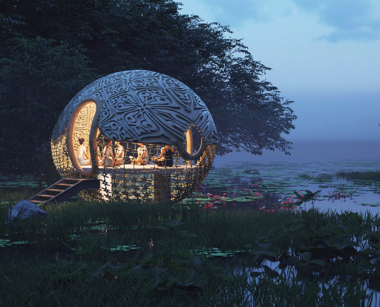 Architecture，Outdoor Space，originality，Thilina Liyanage，