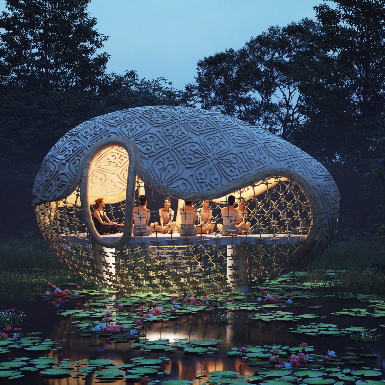 Architecture，Outdoor Space，originality，Thilina Liyanage，