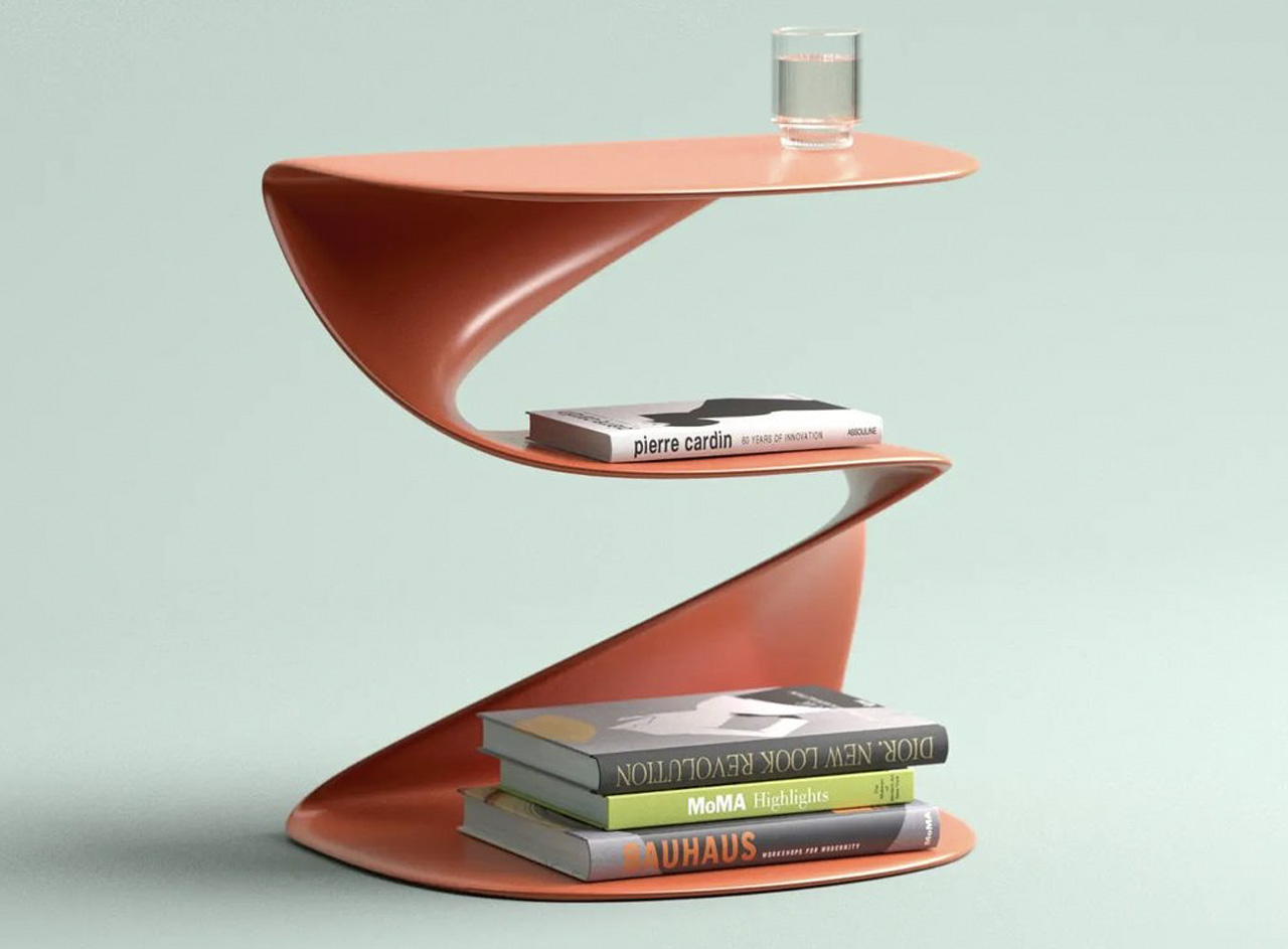 snake type，Side table，bookshelf，Simplicity，