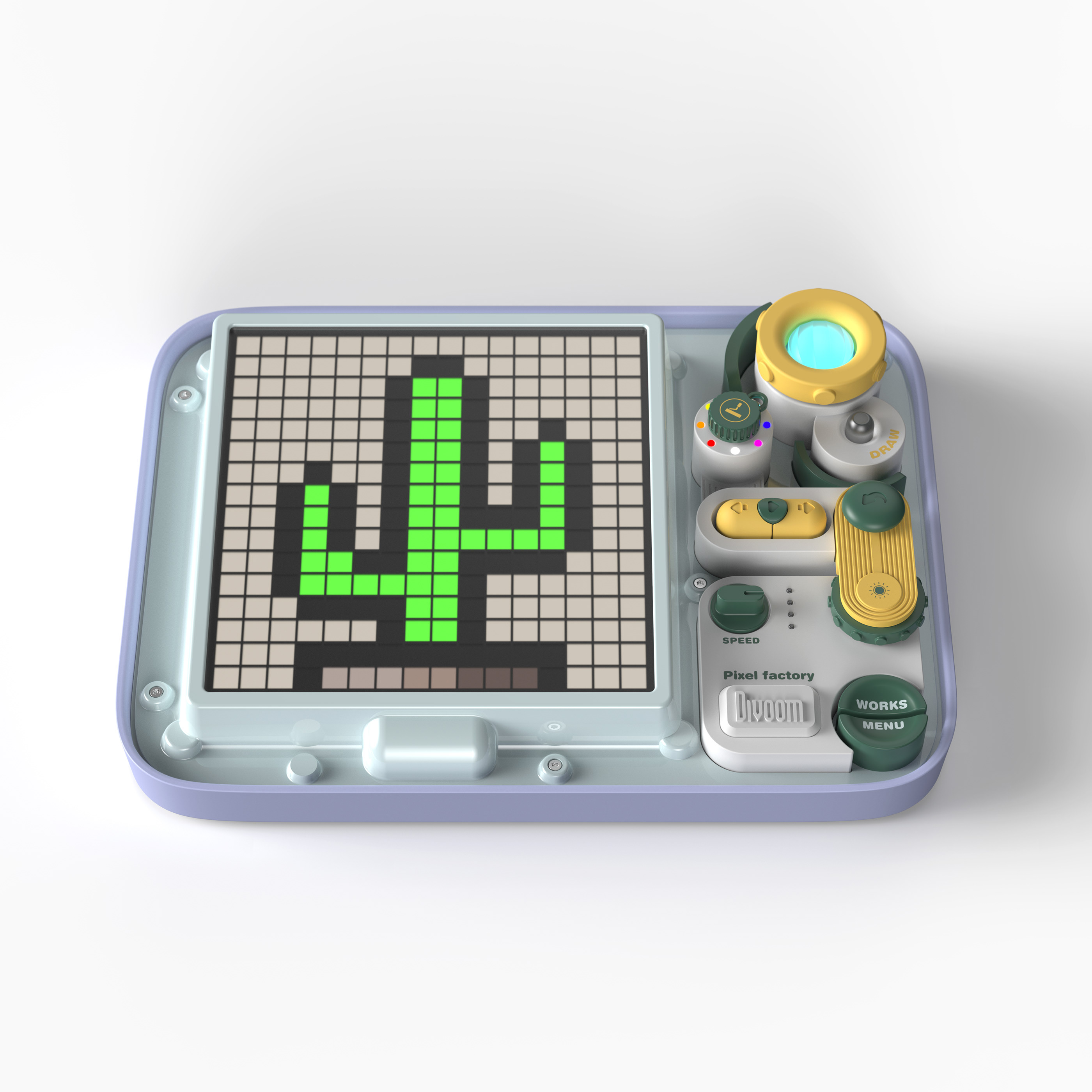 children，Drawing board，pixel，Toys，education，product design，Render，industrial design，