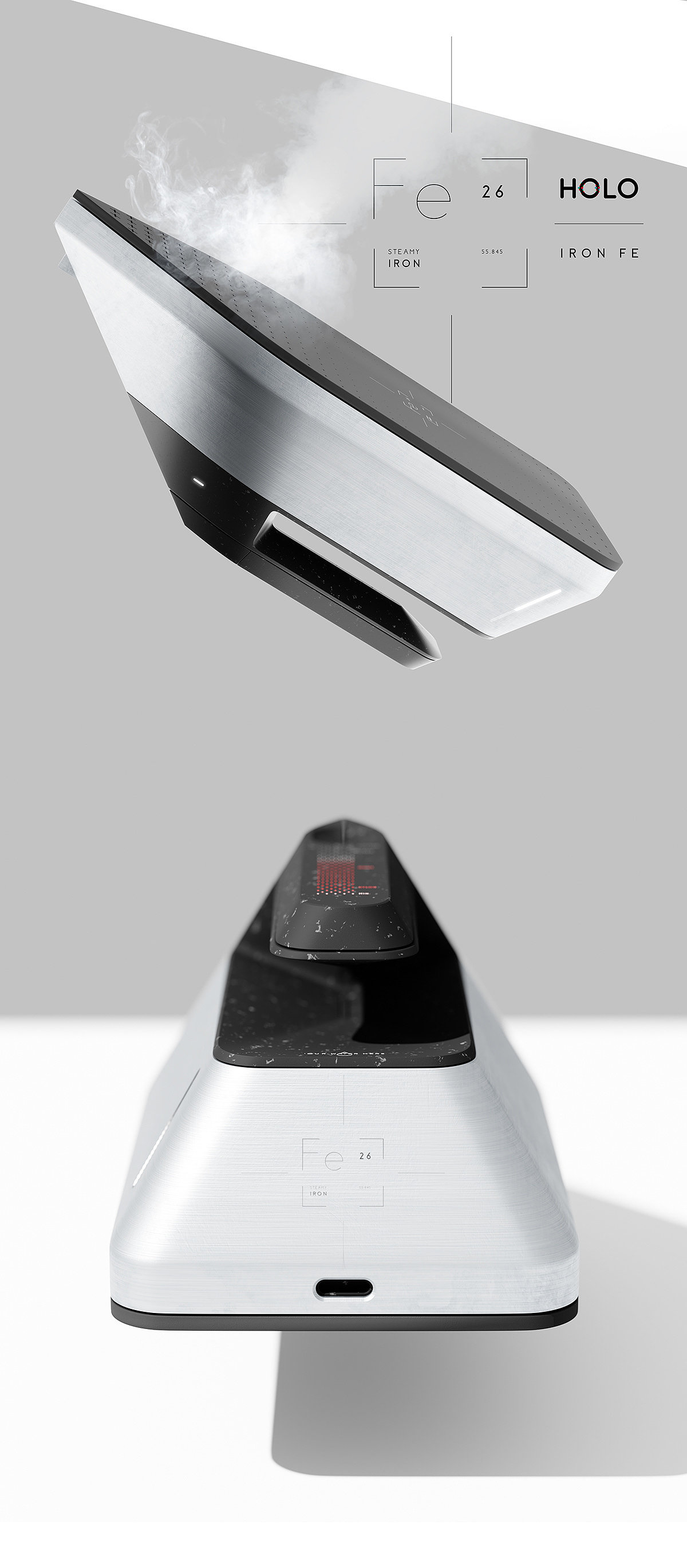 IRON FE，Iron，small home appliances，product design，