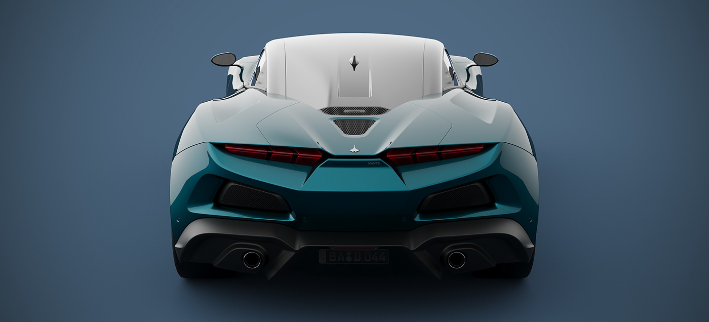 vehicle，automobile，3D modeling，Manta Ray Manta 2023，